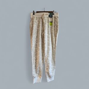 Tek Gear Cream Patterned Joggers
